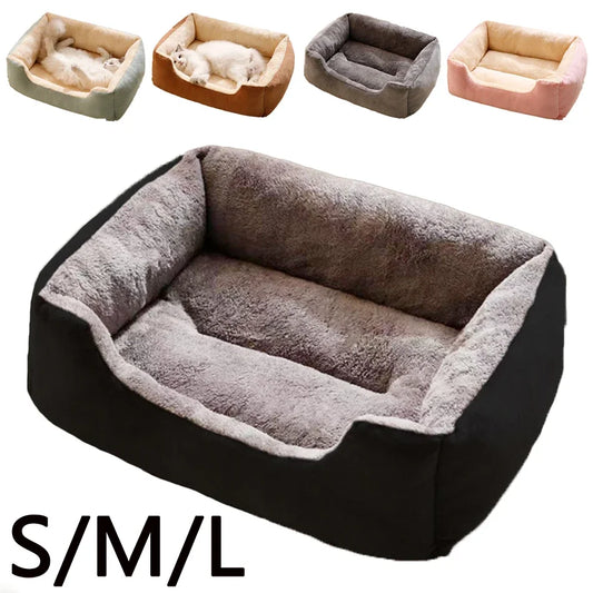 Plush Comfort Cat Bed