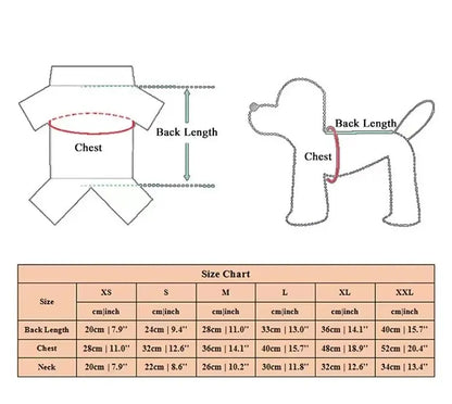 Windproof Dog Vest Coat